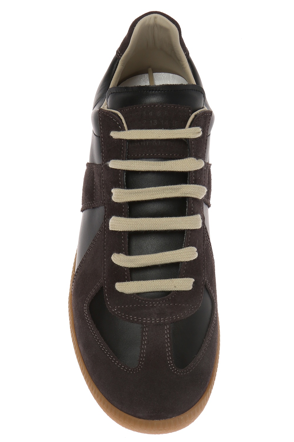 Maison Margiela Suede-trimmed 'Replica' sneakers