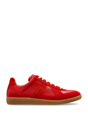 Leather sports shoes