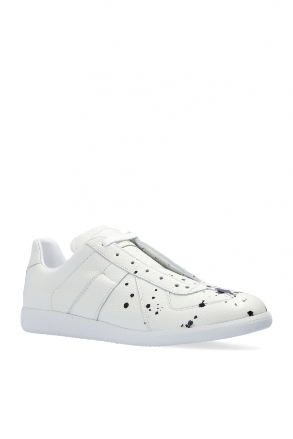 Maison Margiela Paint Splatter Sneakers - White
