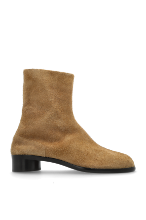 Suede ankle boots