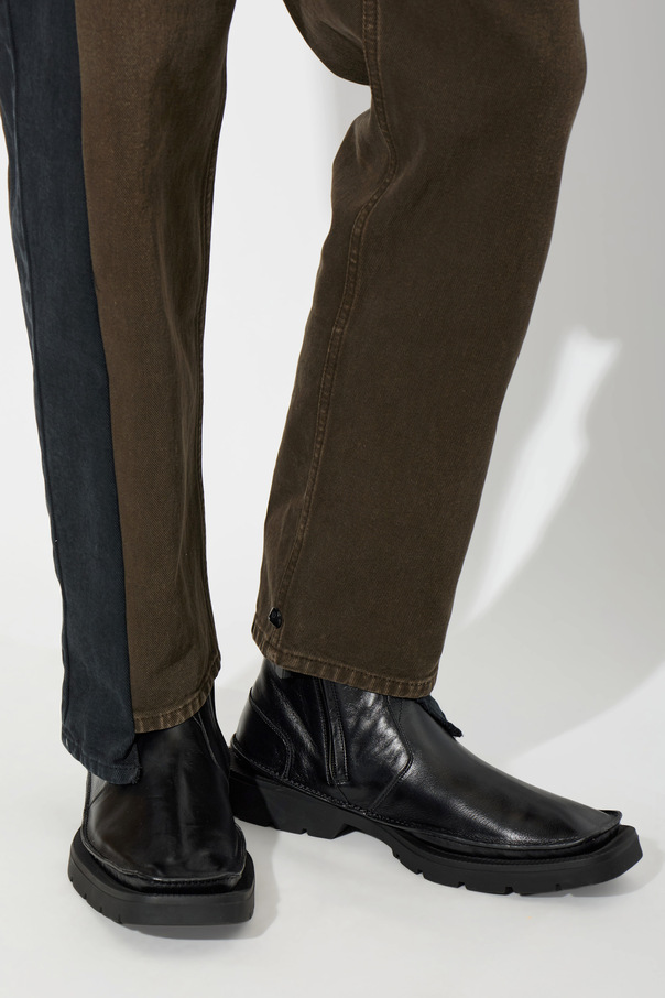 Maison Margiela Leather ankle boots