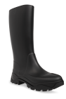 Maison Margiela BLACK Tabi rain boots