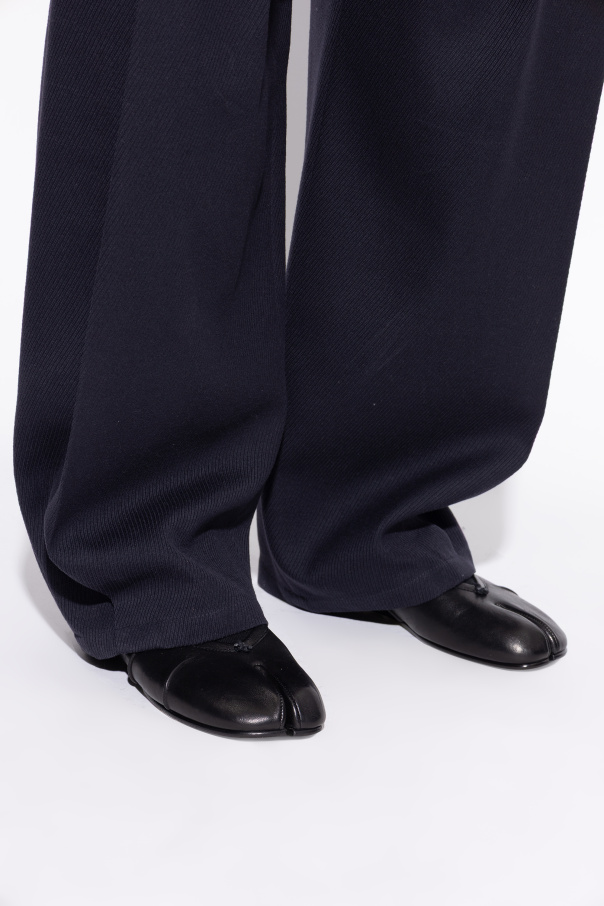 Maison Margiela Bailarinas de cuero