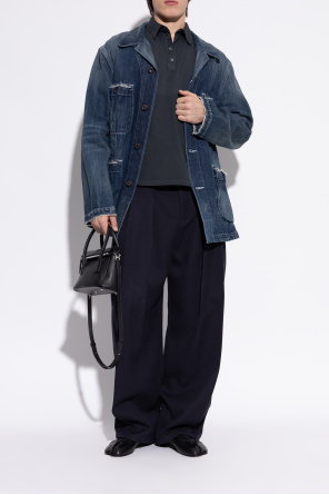 Maison Margiela Bailarinas de cuero