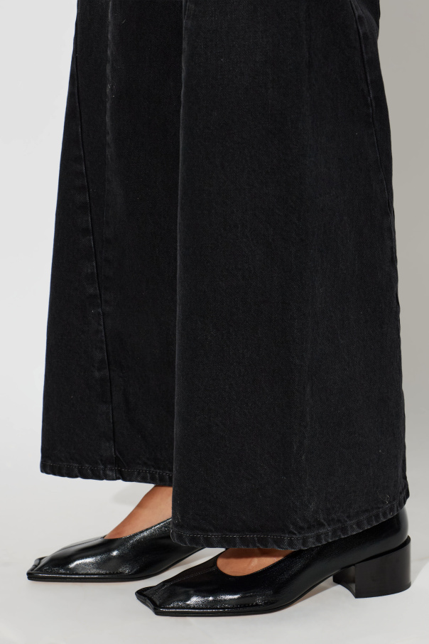 Maison Margiela Skórzane buty na obcasie