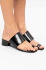 Maison Margiela BLACK Cut-out heeled mules