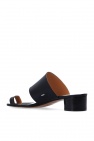 Maison Margiela BLACK Cut-out heeled mules