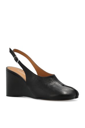 Maison Margiela Leather wedge shoes