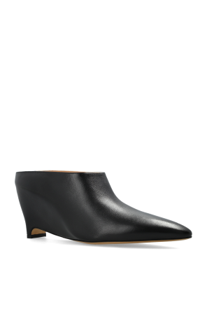 Maison Margiela Leather wedge shoes