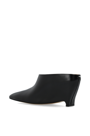 Maison Margiela Leather wedge shoes