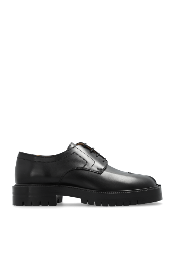 Maison Margiela Leather `Tabi` shoes