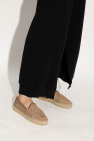 Maison Margiela beige Espadrilles with stitching details