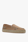 Maison Margiela beige Espadrilles with stitching details
