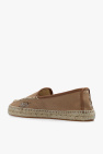 Maison Margiela beige Espadrilles with stitching details