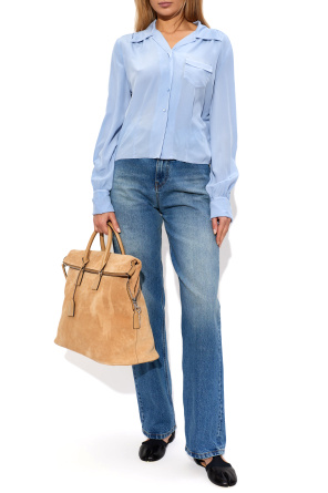 Maison Margiela Ballet flats with 'Tabi' cut-out