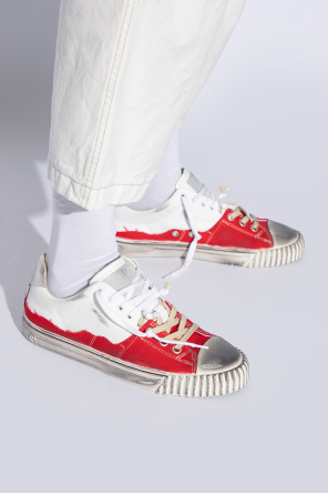 Sneakers with time-worn effects od Maison Margiela