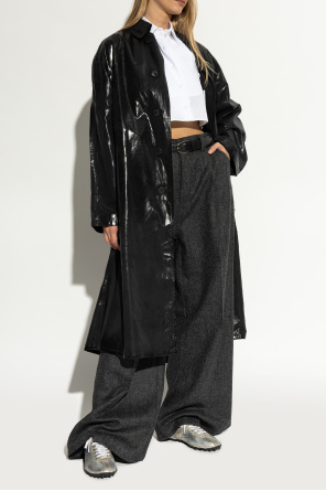 Maison Margiela Zapatillas deportivas con acabado metálico