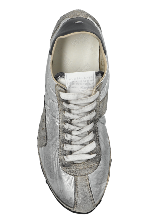 Maison Margiela Zapatillas deportivas con acabado metálico