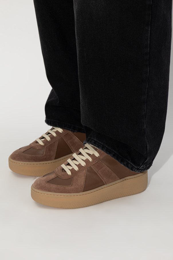 Maison Margiela Leather sports shoes