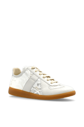 Maison Margiela Lace-inserted sneakers