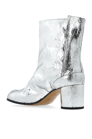 Maison Margiela Leather `Tabi` boots