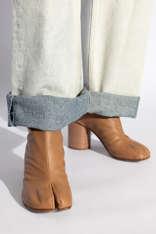 Maison Margiela Botines de tacón con recorte tabi
