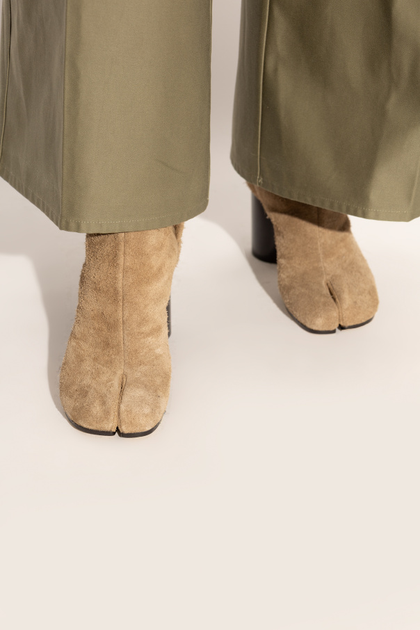Maison Margiela Heeled ankle boots with "Tabi" cut-out