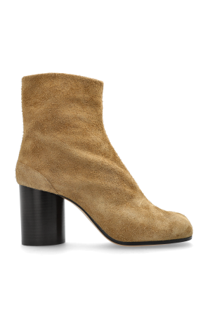 Botines de tacón con abertura 