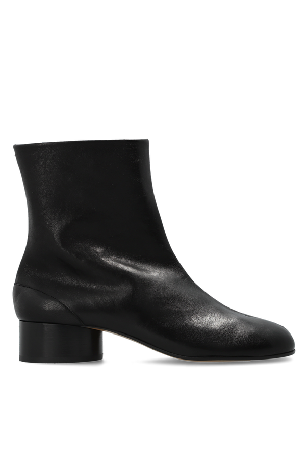 Heeled ankle boots with 'Tabi' cut-out od Maison Margiela