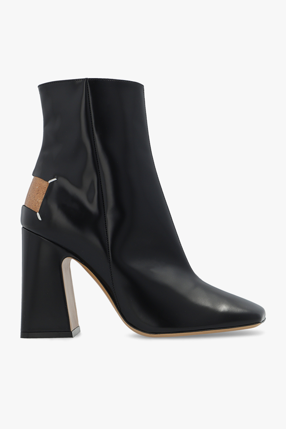 Maison Margiela Heeled ankle boots with logo