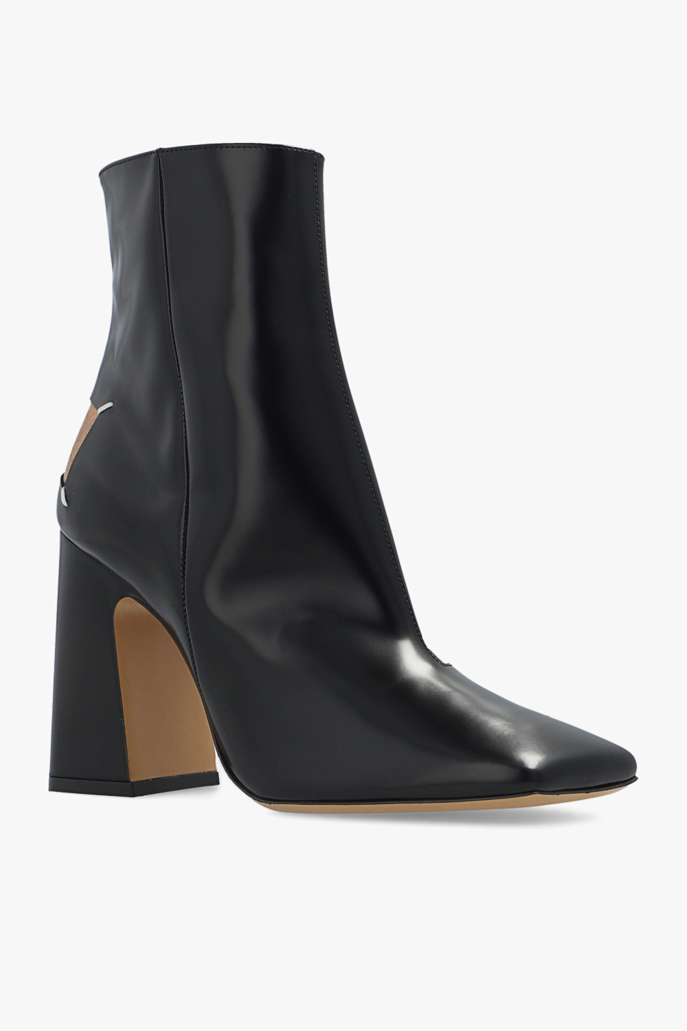 Maison Margiela Heeled ankle boots with logo