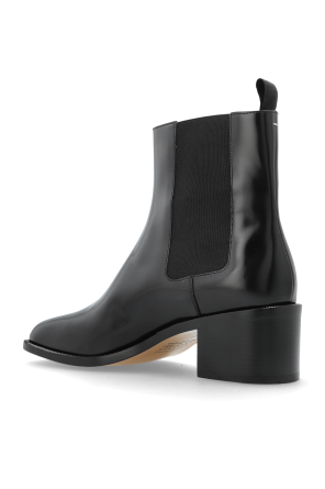 Maison Margiela Heeled ankle boots with "Tabi" cut-out