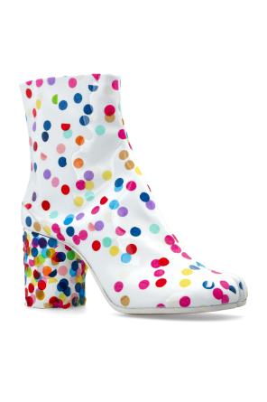 Maison Margiela Heeled ankle boots with ‘Tabi’ cut-out