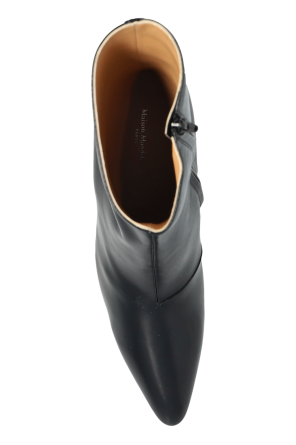 Maison Margiela Leather wedge ankle boots