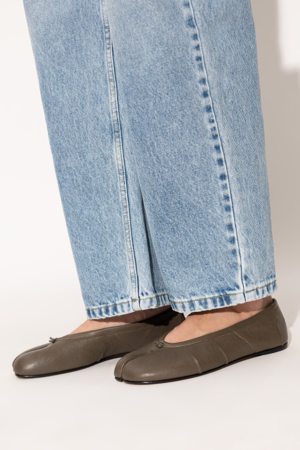 Maison Margiela Bailarinas con escote tipo 'tabi'