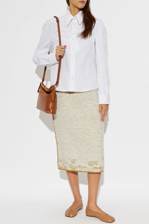 Maison Margiela Ballet flats with 'Tabi' cutout