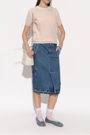 Maison Margiela Baleriny z wycięciem `tabi`