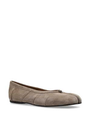Maison Margiela Suede ballerinas with ‘Tabi’ cut-out