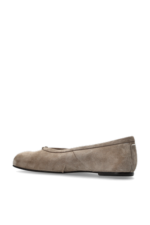 Maison Margiela Suede ballerinas with ‘Tabi’ cut-out