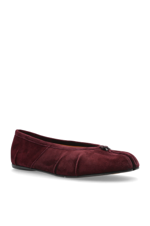 Maison Margiela Suede ballerinas with "Tabi" cut-out