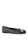 Maison Margiela BLACK Ballet Flats with 'Tabi' Cut