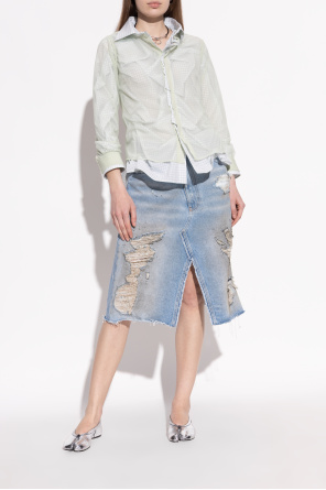 Maison Margiela Bailarinas con puntera Tabi