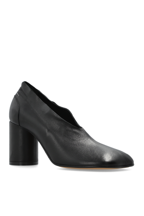 MM6 Maison Margiela Leather heeled shoes