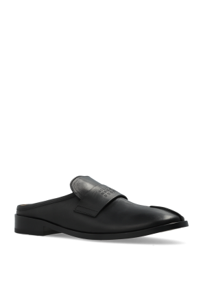 MM6 Maison Margiela Leather slides