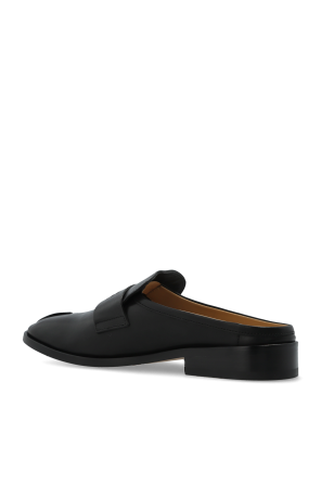 MM6 Maison Margiela Leather slides