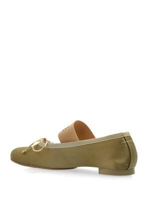 MM6 Maison Margiela Ballet flats with logo