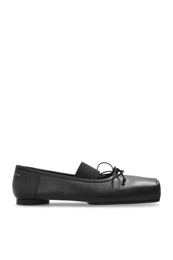 MM6 Maison Margiela Leather ballet flats