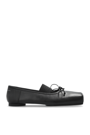 Leather ballerinas