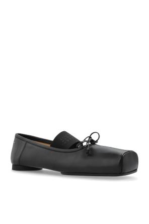 MM6 Maison Margiela Leather ballet flats