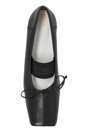 MM6 Maison Margiela Leather ballet flats